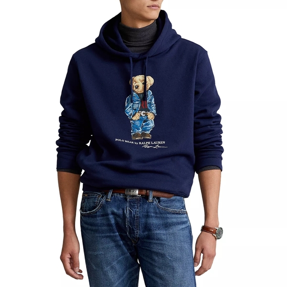 Ralph Lauren Sweaters Men Polo Bear Sweater Hoodie Poshmark